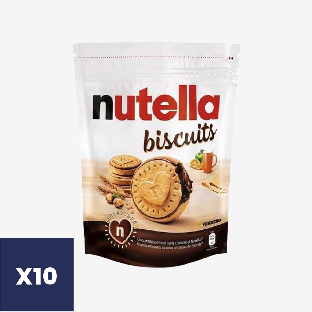 Galletas Biscuits Nutella 10 x 304 g