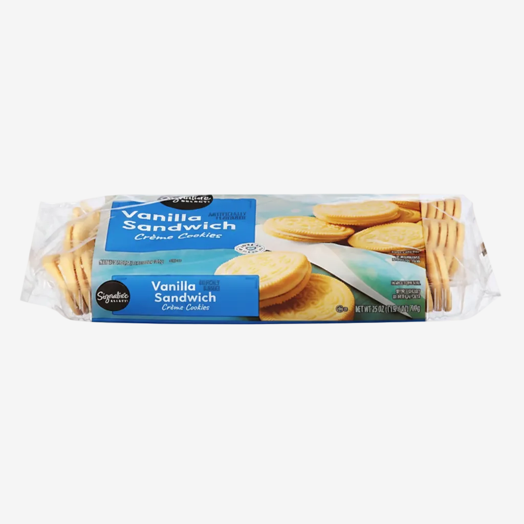 Galletas Vainilla Rellenas Signature Select 708 g