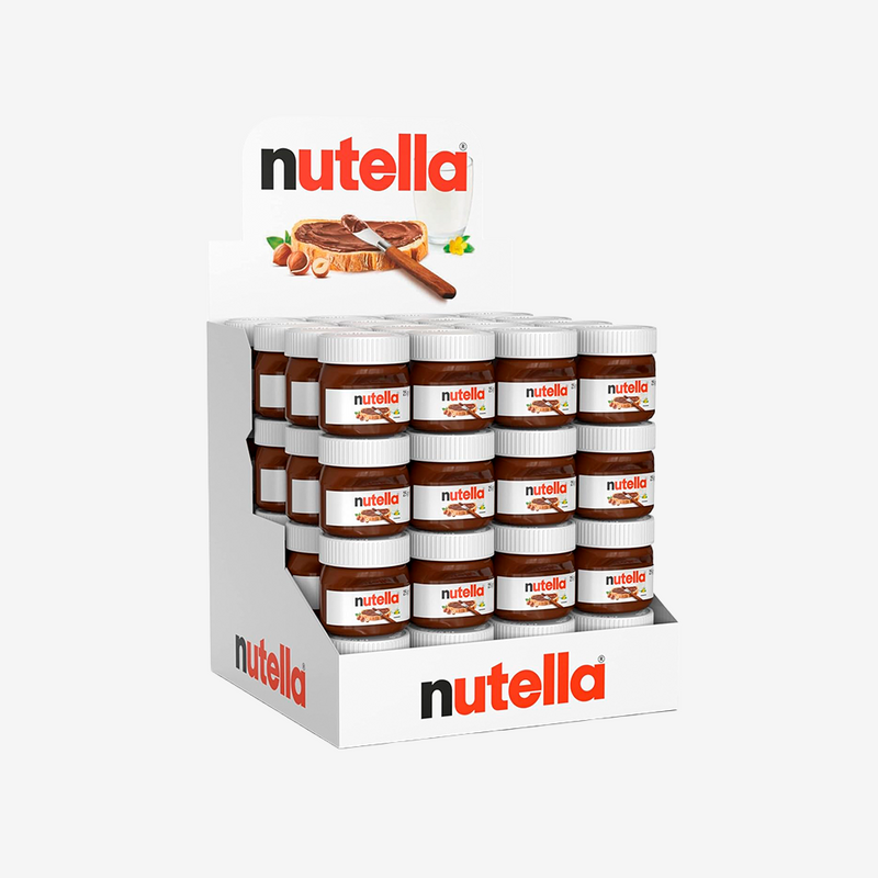 Crema Avellanas con Cocoa Mini Nutella 64 x 25 g