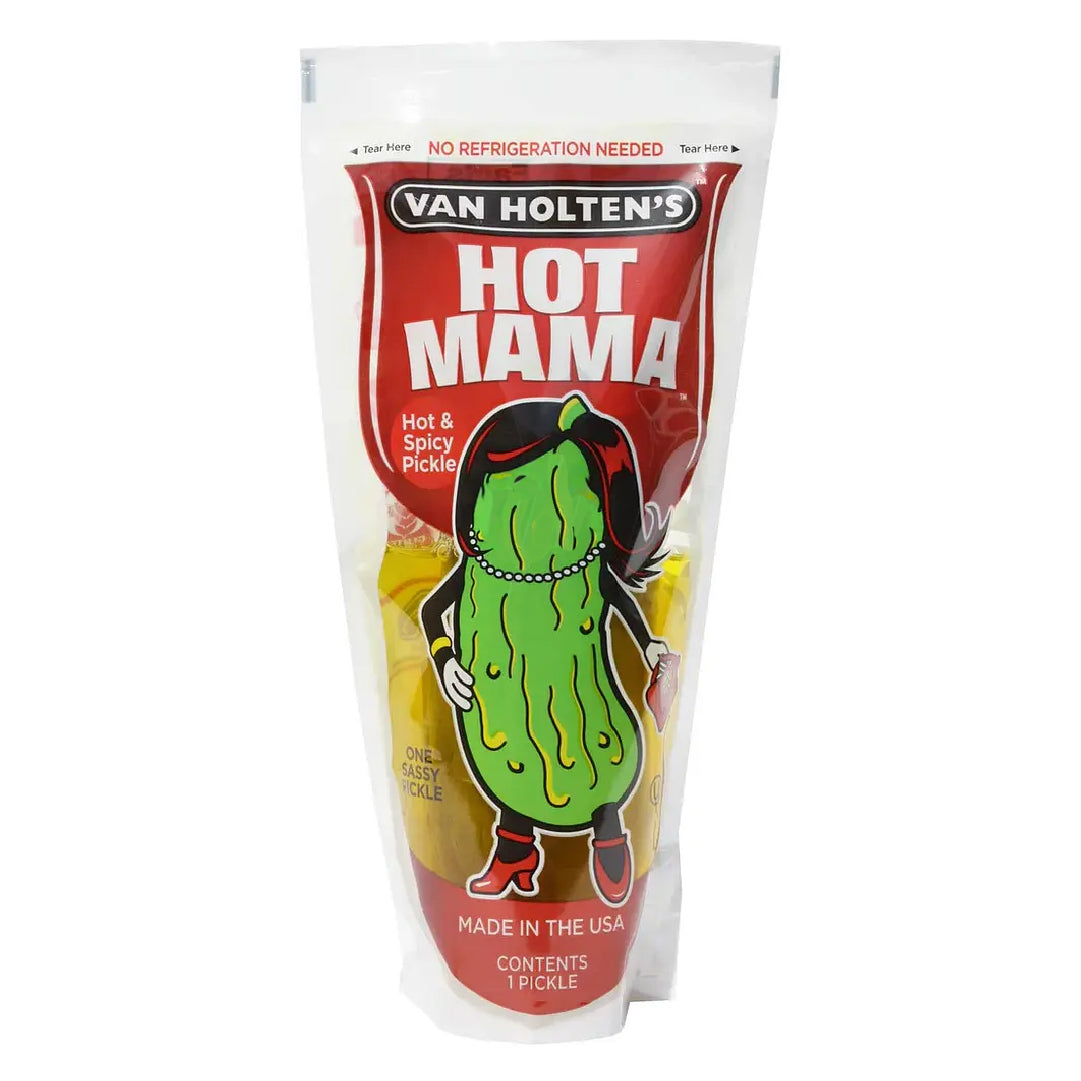 Pepinillos Hot Mama Dill Van Holten's 255 g