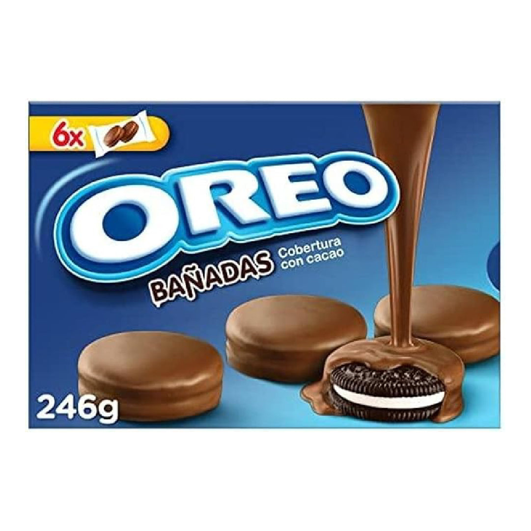 Galletas Bañadas en Chocolate Oreo 246 g