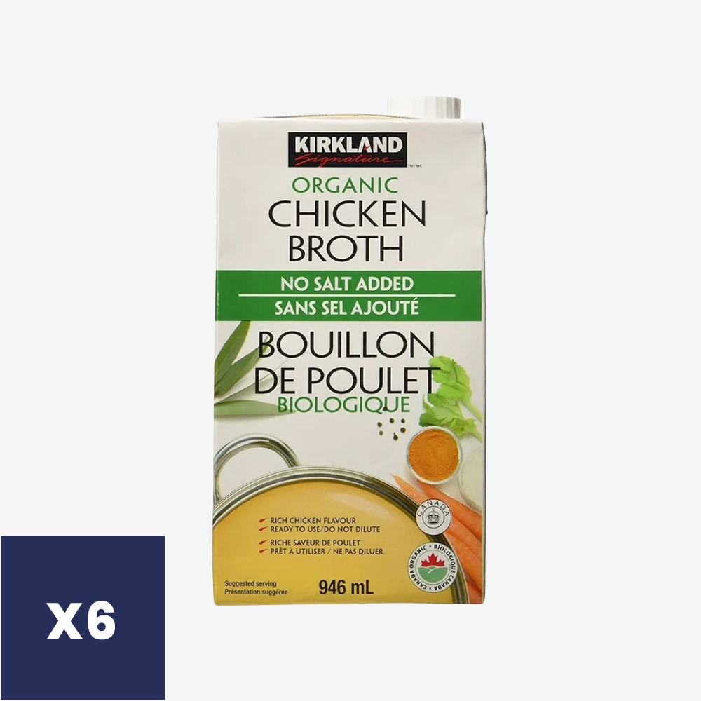 Caldos de Pollo Kirkland 6 un x 946 ml