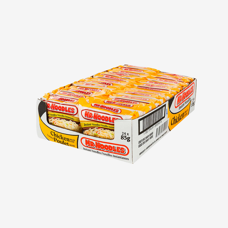 Sopa Fideos Instantánea Sabor Pollo Mr. Noodles 24 un x 85 g