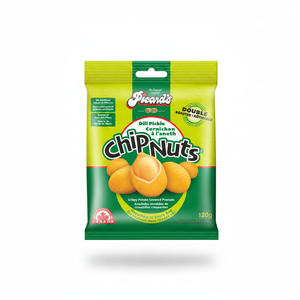 Maní Chip Nuts Dill Pickle Picard's 80 g