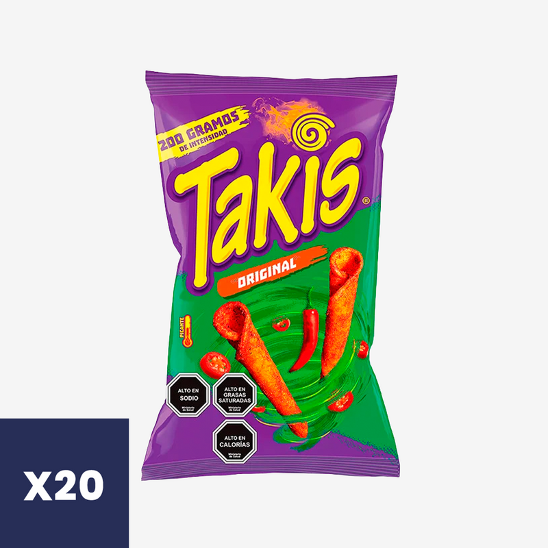 Takis Original Barcel 20 x 200 g