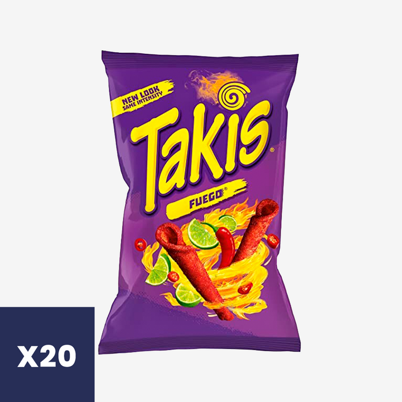 Takis Fuego Barcel 20 x 200 g