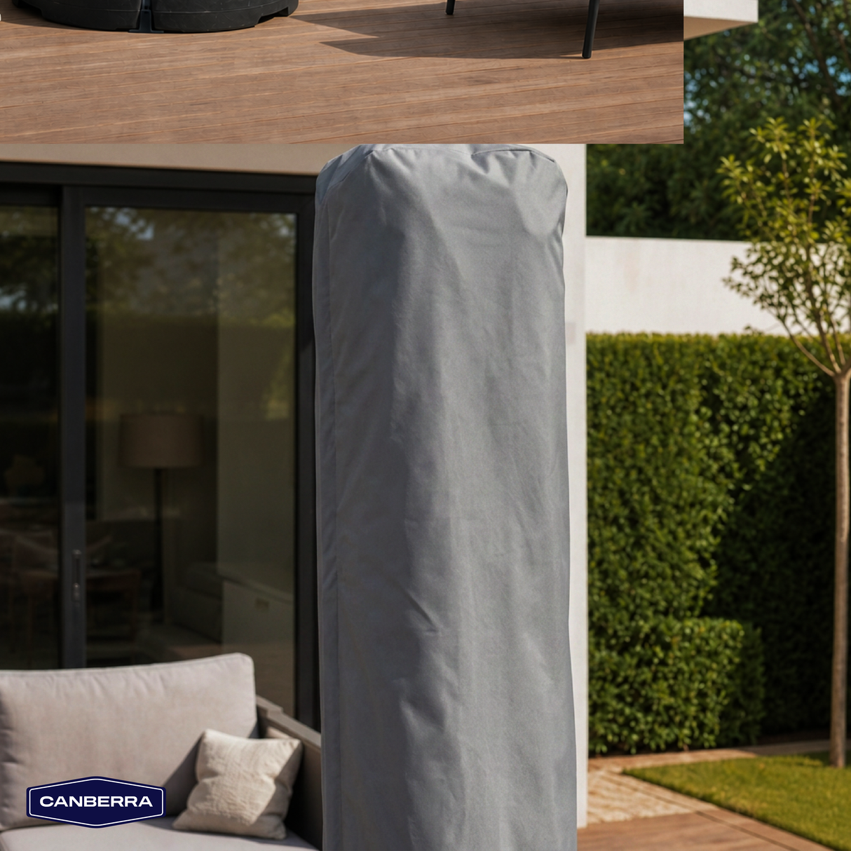 Funda Quitasol de Terraza Cuadrado Santorini 3M Canberra 1 un