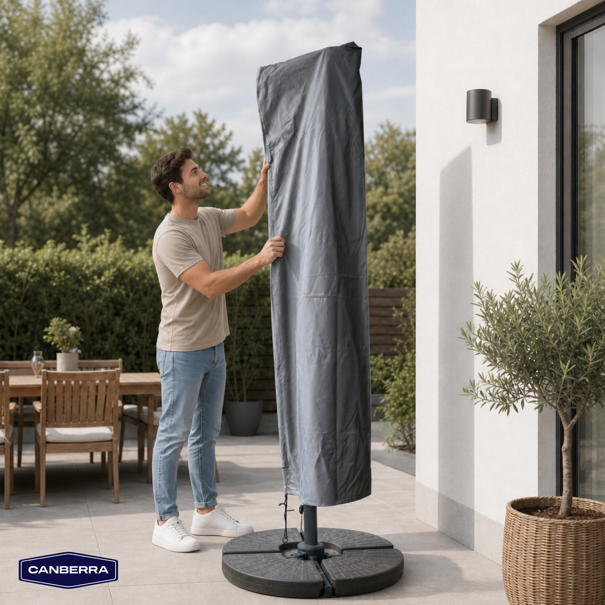 Funda Quitasol de Terraza Toscana 3M Canberra 1 un