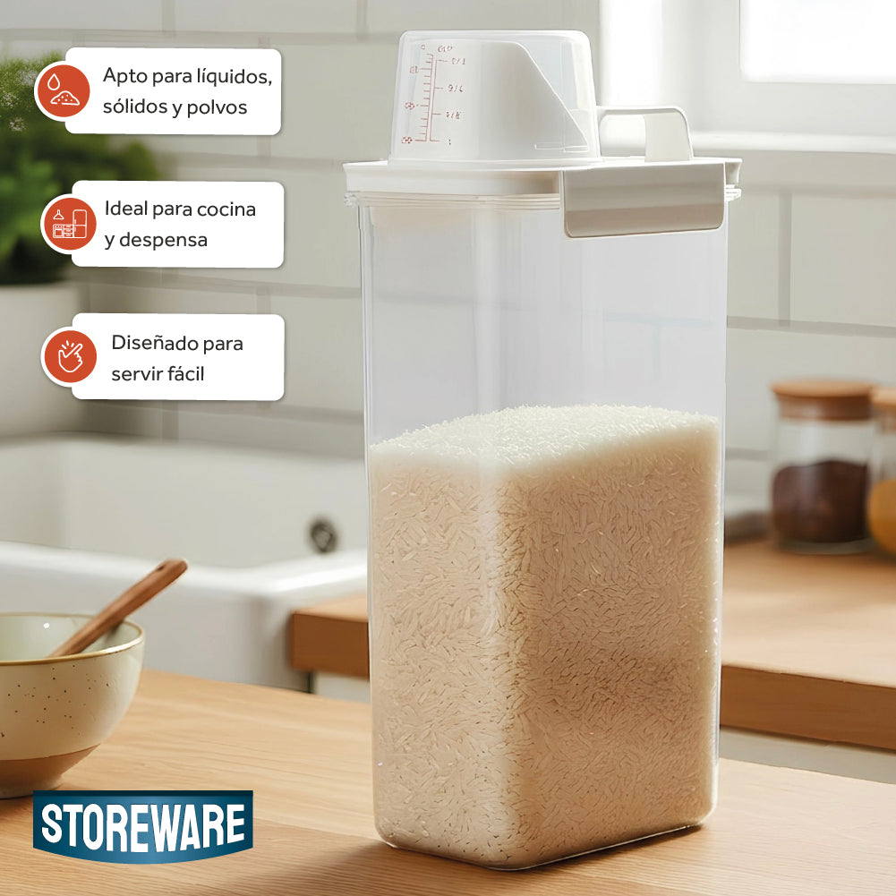 Contenedor con Medidor 2,3 L Storeware 1 un