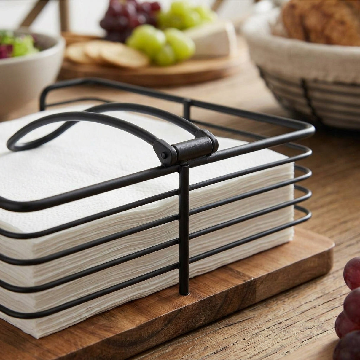 Servilletero Acacia con Stopper 5five 1 un