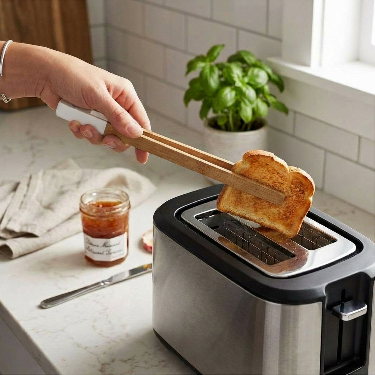 Pinzas Para Tostadas Acacia 5Five 1 un