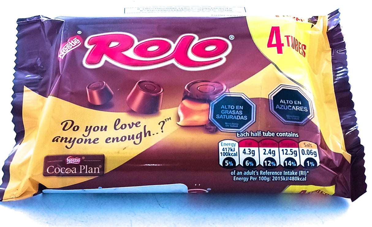 Chocolate Rolo Tube Nestle 166.4 g