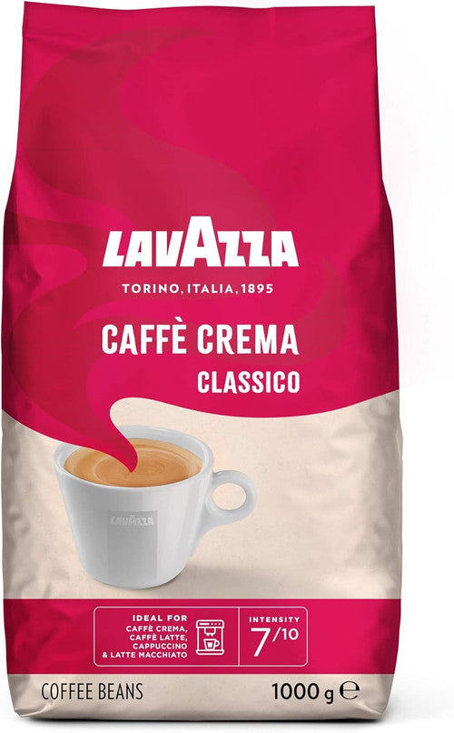 Café Gran Crema Clásico Grano Entero Lavazza 1 Kg