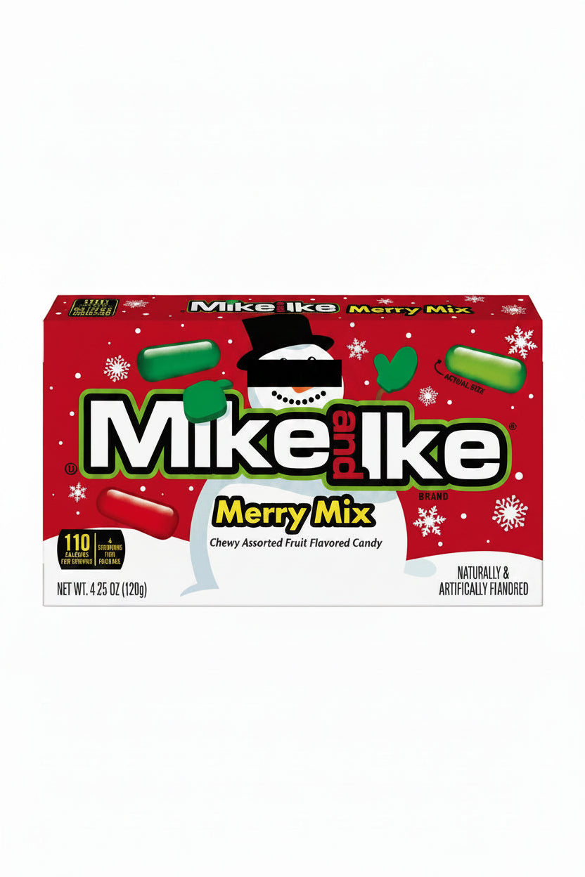 Masticables Frutas Navidad Mike and Ike 120 g