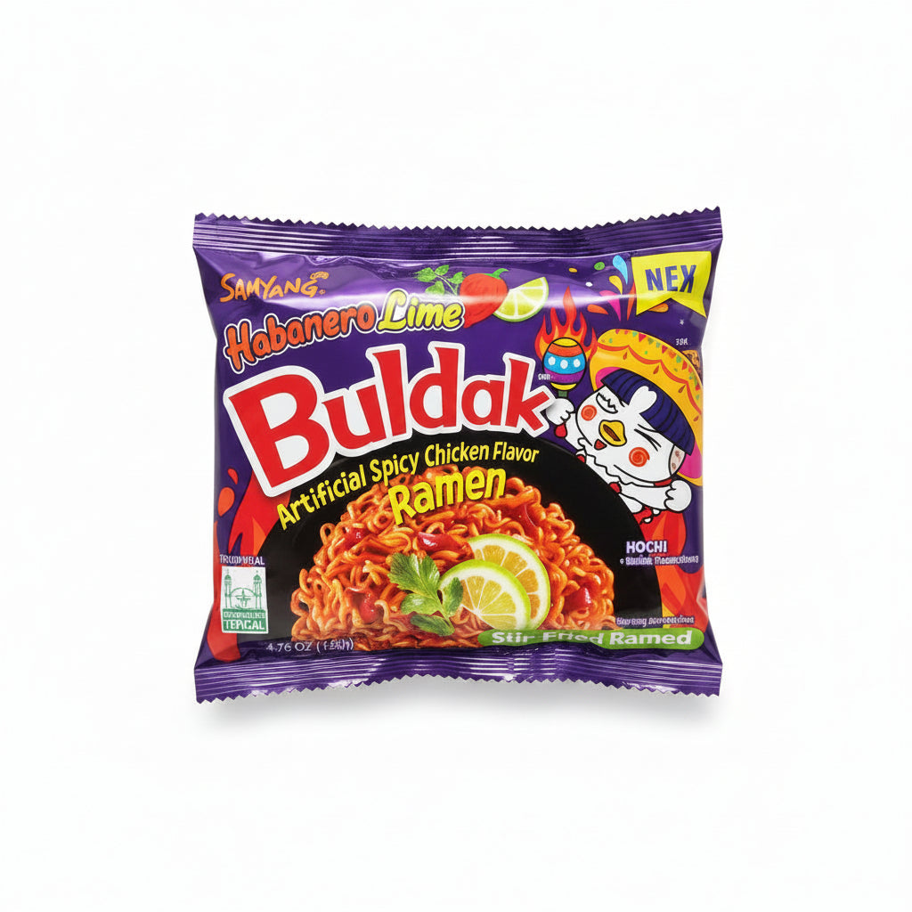 Sopa Ramen Habanero Lima Bolsa Buldak Samyang 135 g