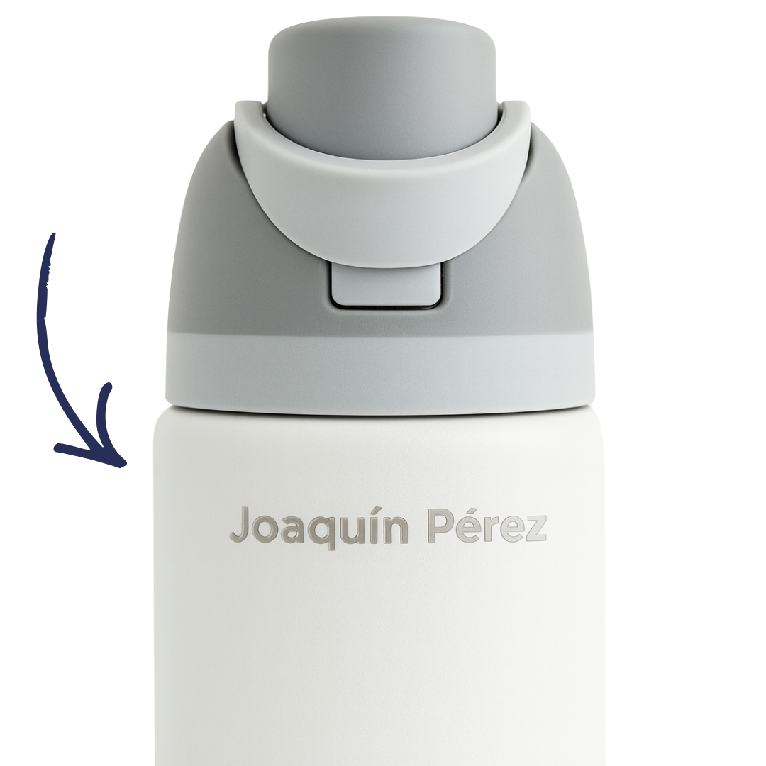 Personalización Botellas con Grabado Láser