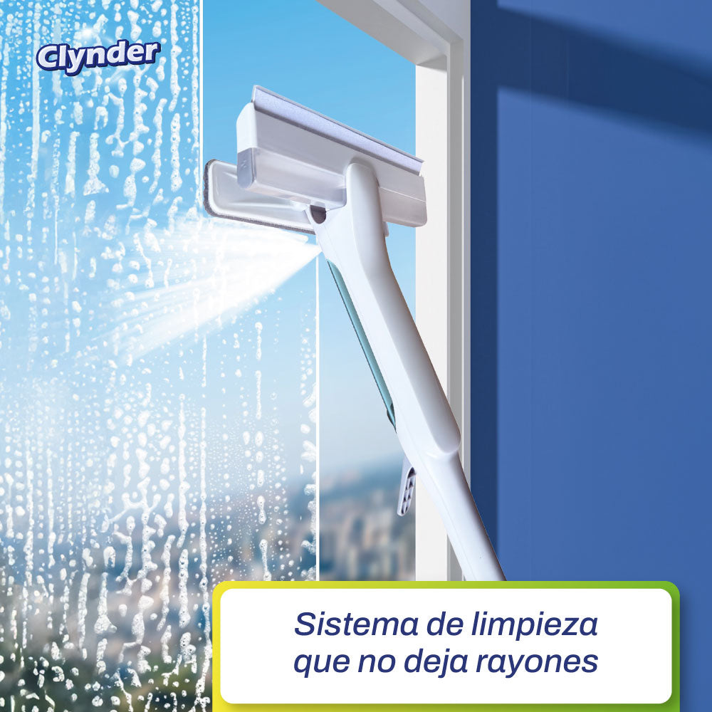 Limpia Vidrios con Aspersor con Repuesto Clynder 1 un