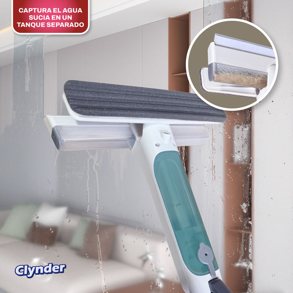 Limpia Vidrios con Aspersor con Repuesto Clynder 1 un