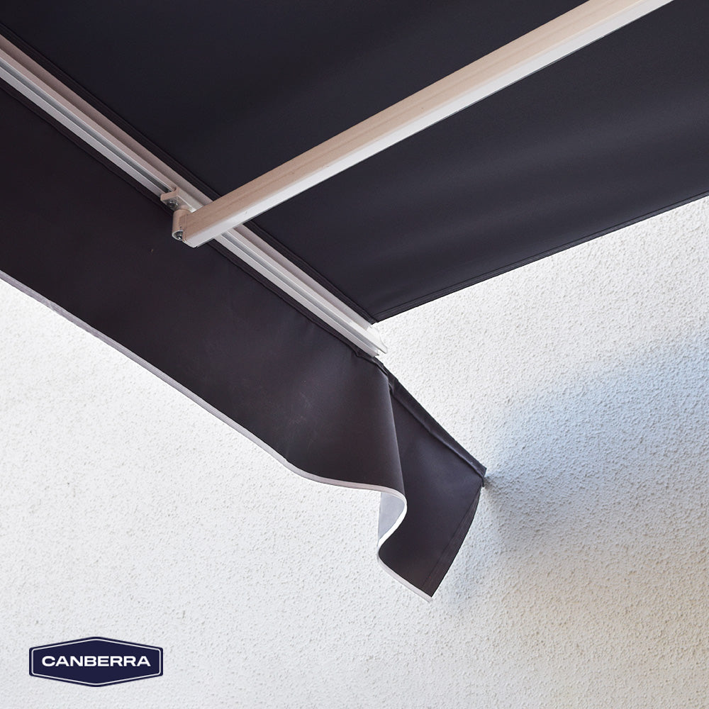 Toldo Retráctil 4 x 2.5 m Gray Canberra