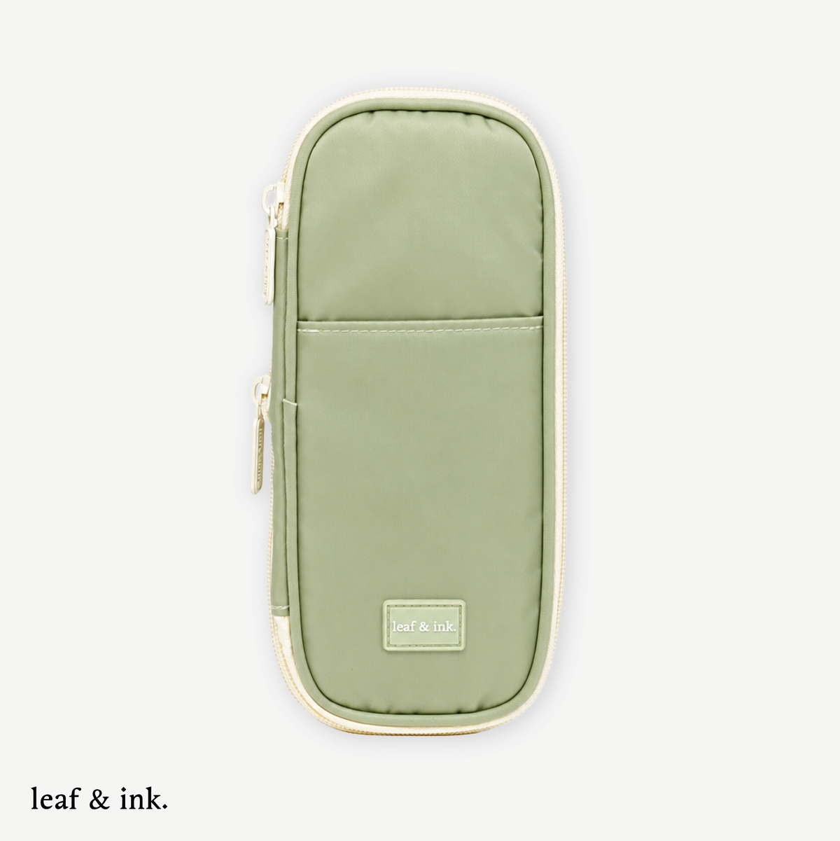 Estuche Organizador Expandible leaf & Ink Matcha Green 1 un