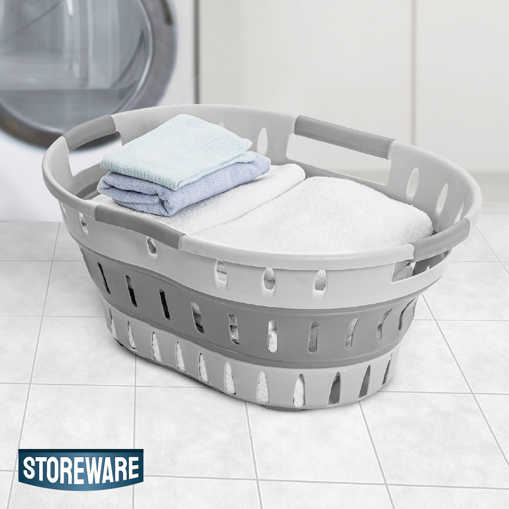 Canasto Ropa Sucia Plegable 60L Home Logics 1 un