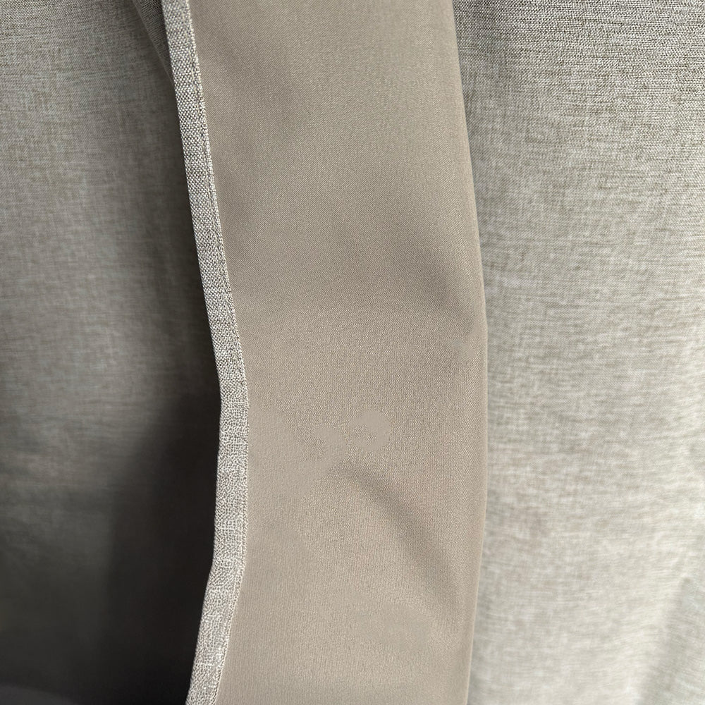 Cortina Blackout Textura Lino 145 x 250 cm Beige Blair Home 1 par