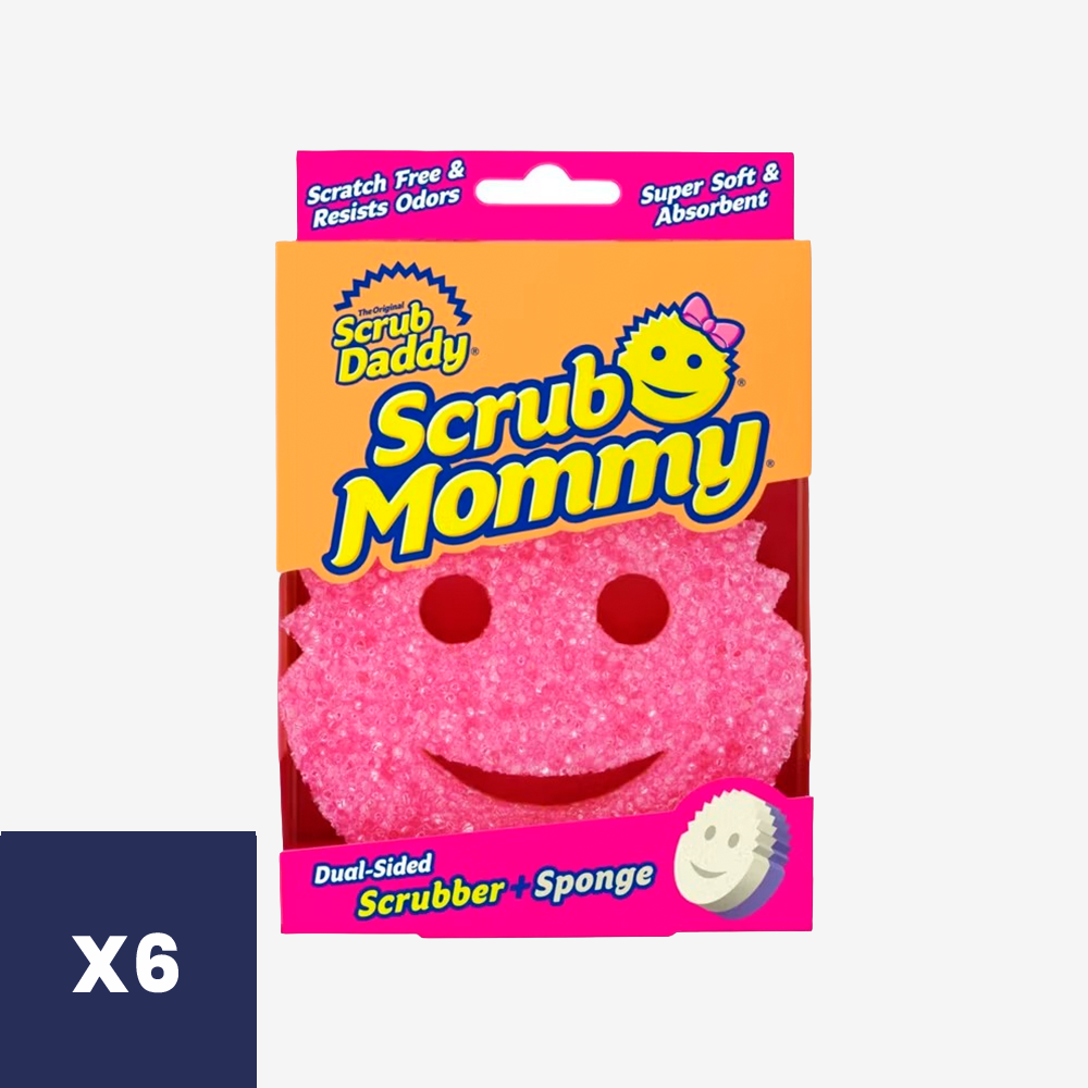 Esponjas Mommy Scrub Daddy 6 un