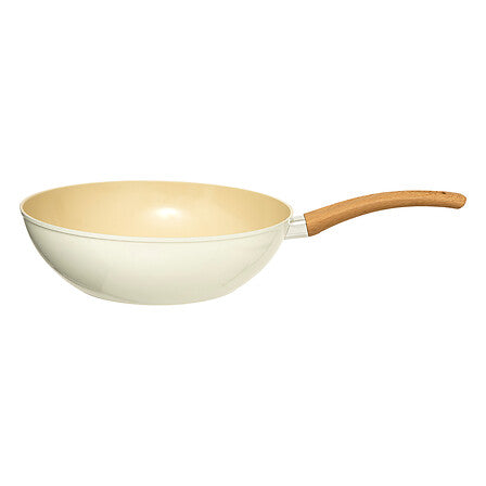 Wok Aluminio Forjado Harmony Cream 28 cm 5five 1 un