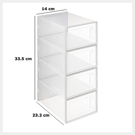Rack Organizador 4 Zapatos Apilable M 5five 1 un