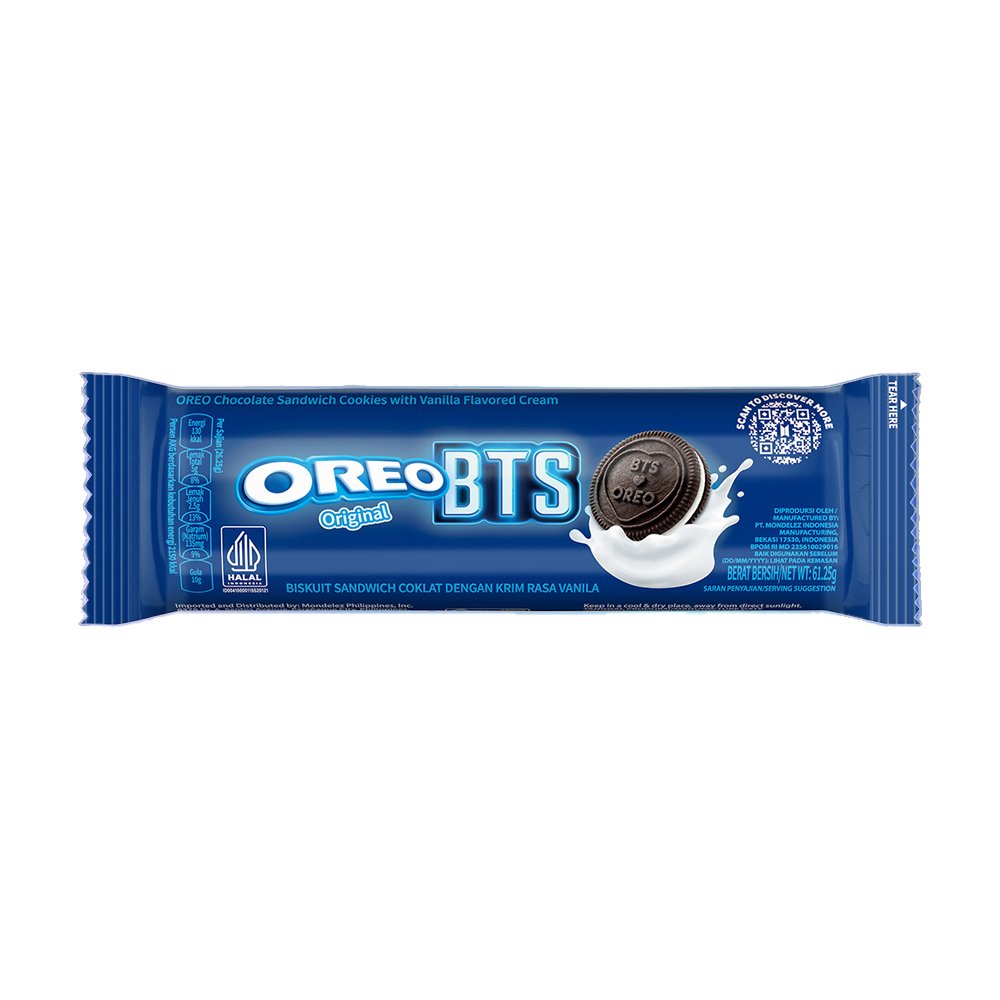 Galletas BTS Vainilla Oreo 61,25 g