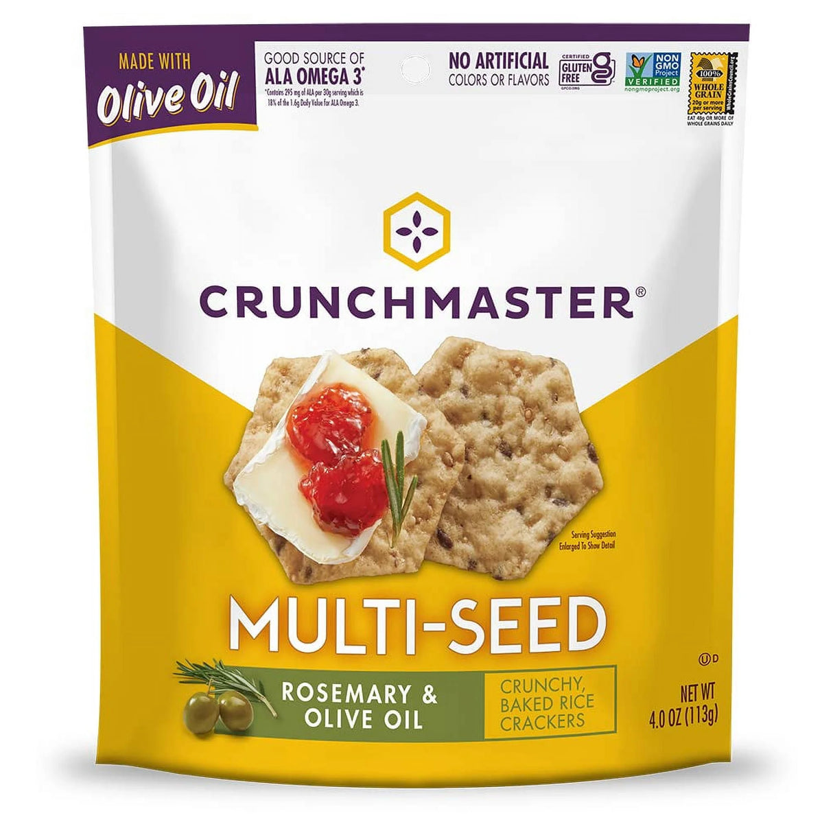 Galletas Romero y Aceite Crunchmaster 113 g