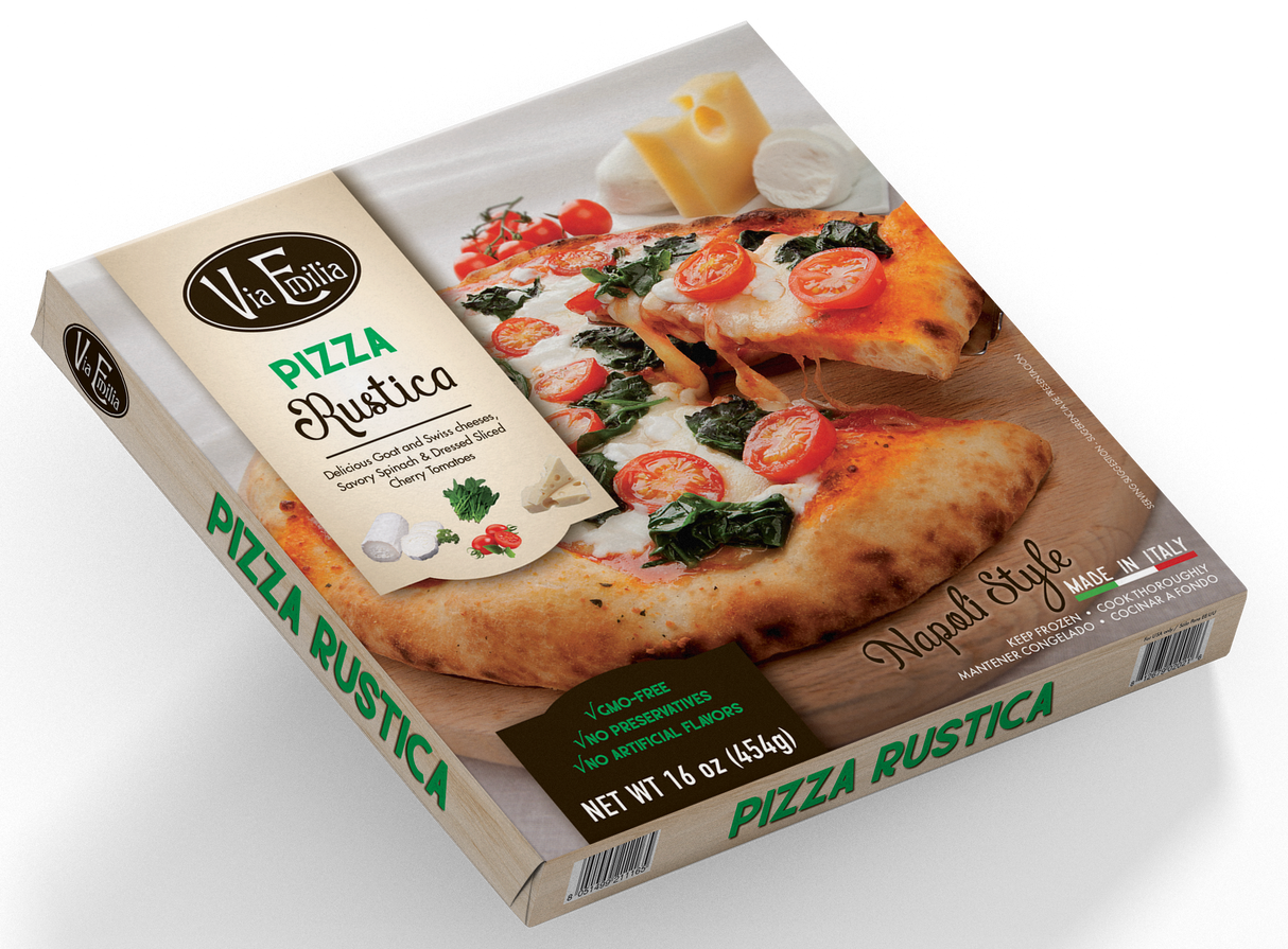 Pizza Rústica Napolitana Via Emilia 454 g