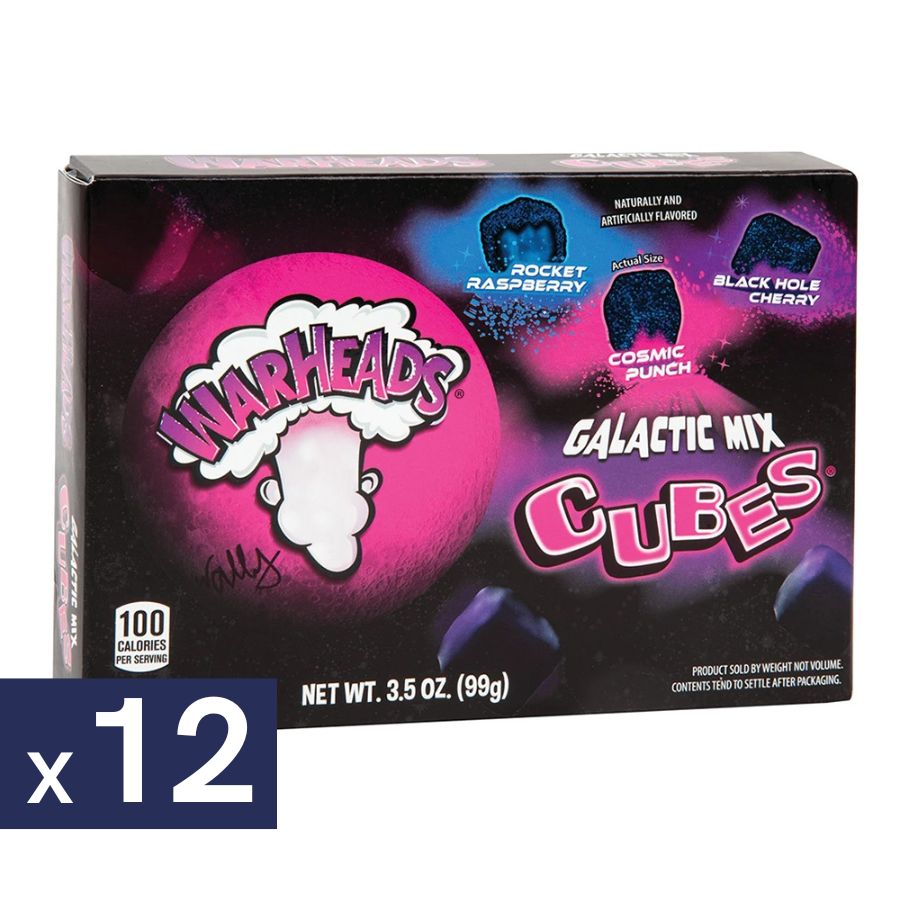 Masticables Galactic Cubes Warheads 12 x 99 g