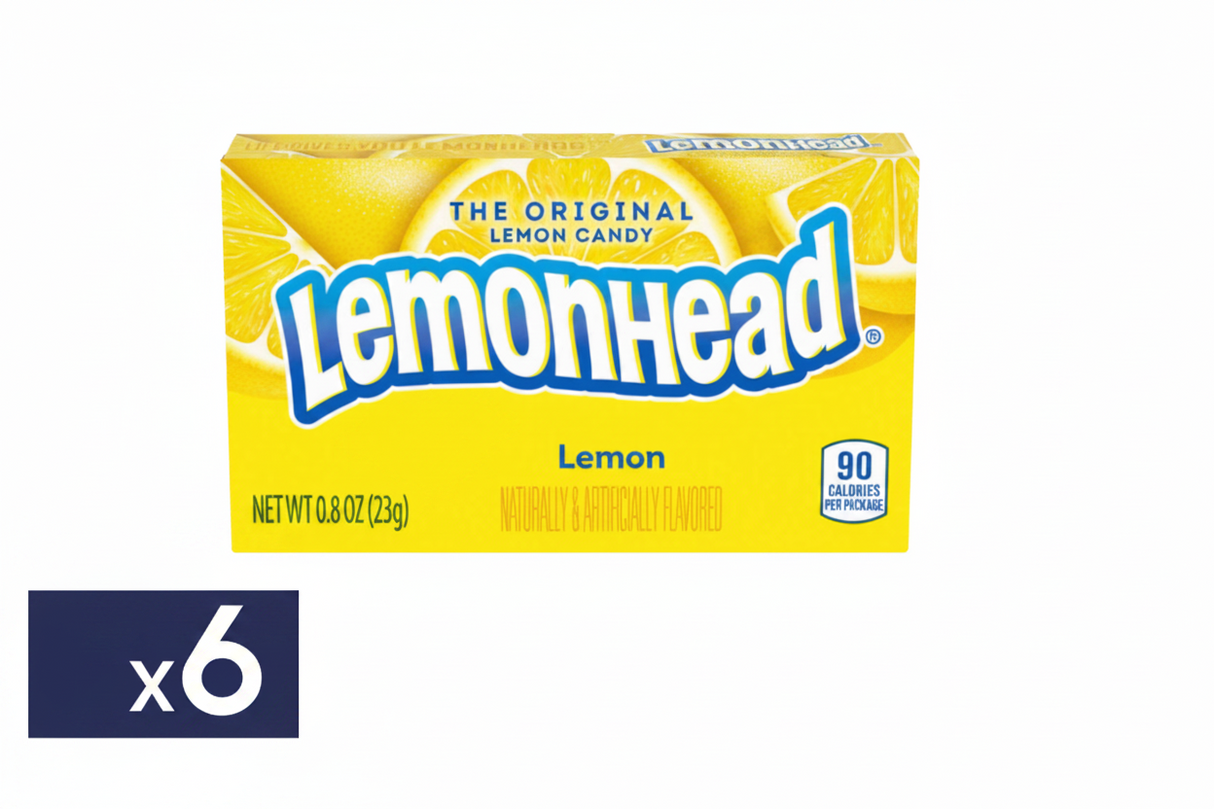 Caramelo Duro Limón Lemonhead 6 x 23 g