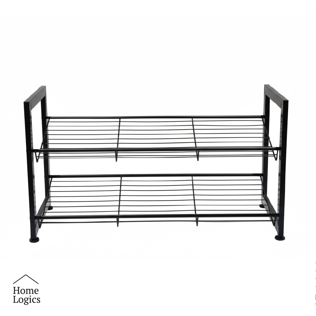 Rack Organizador Zapatos 2 Niveles Acero Home Logics 1 un