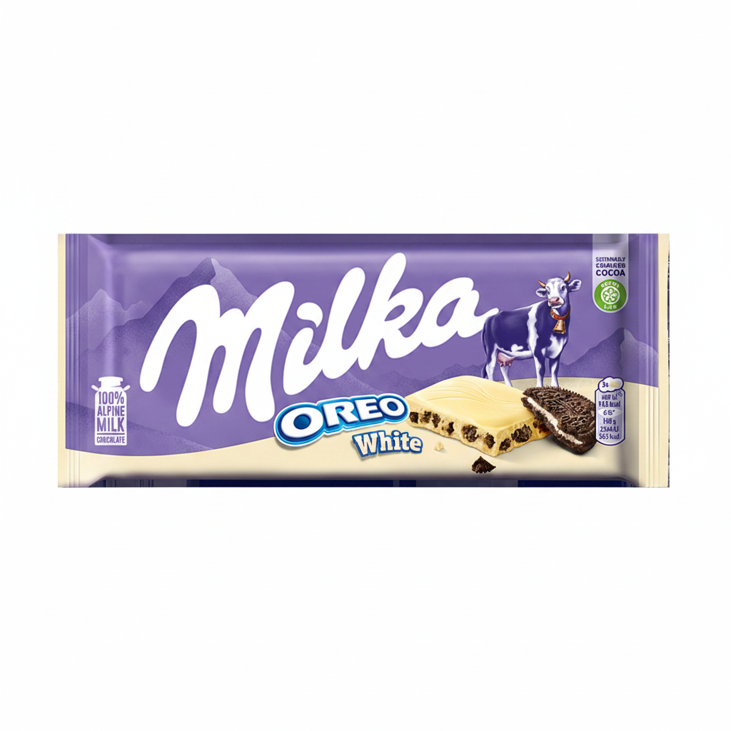 Chocolate Blanco Oreo Milka 100 g