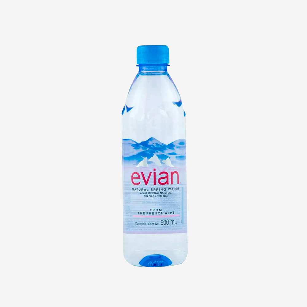 Agua Mineral sin Gas Evian 500 ml