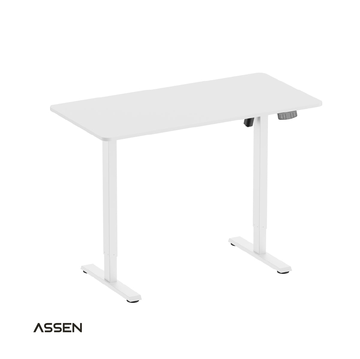 Escritorio Altura Regulable Serie Essential 120 x 60 cm Blanco Assen 1 un