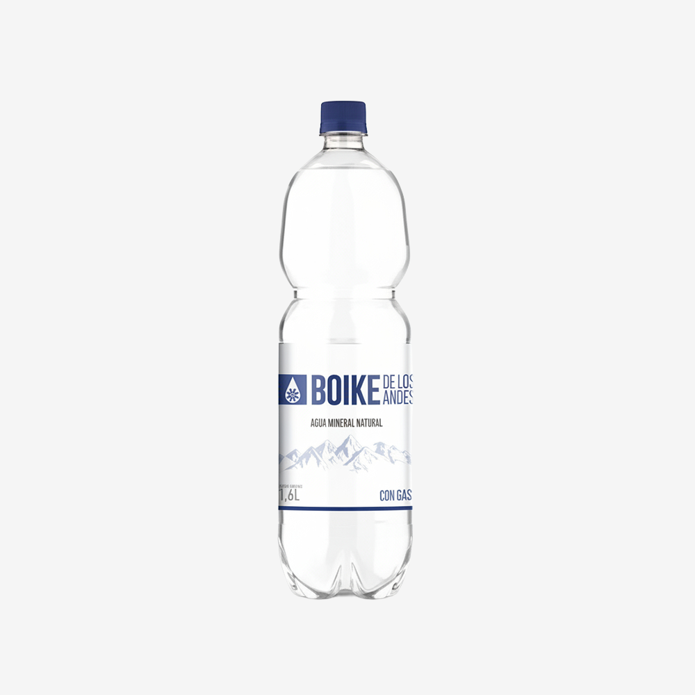 Agua Mineral con Gas 1600 cc Boike