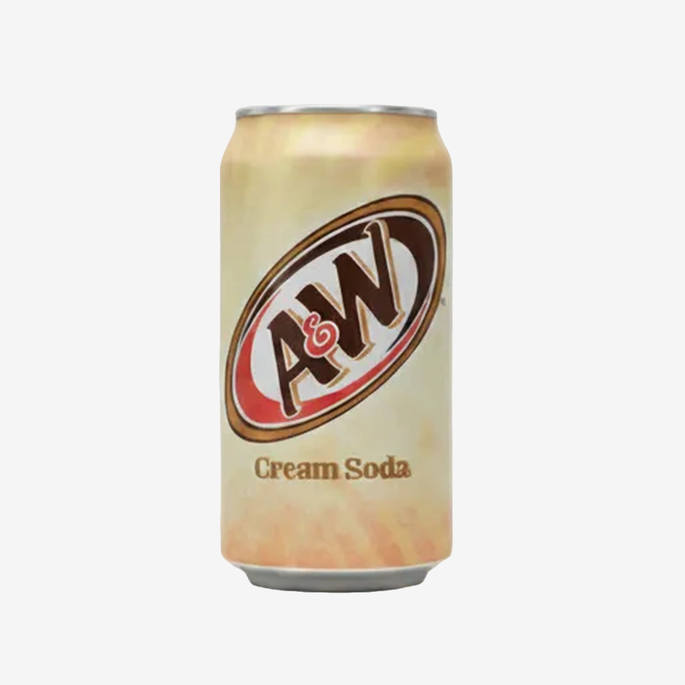 Bebida Cerveza de Raíz Cream Soda Lata A&W 355 ml