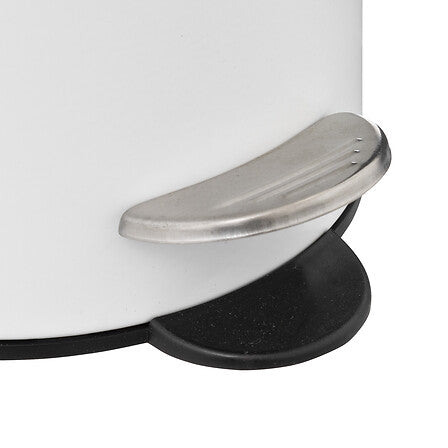 Basurero con Pedal Softclose White 3L 5five 1 un