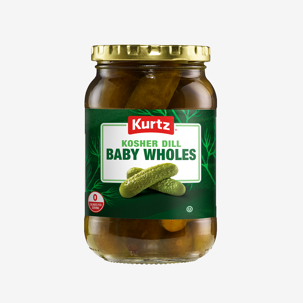 Pepinillos Baby Dill Kurtz 473 ml