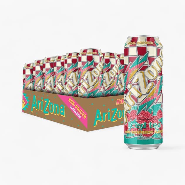 Té Helado Frambuesa Arizona 24 x 650 ml