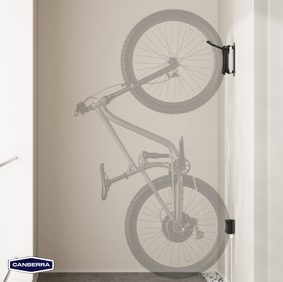 Set 2 Soportes Bicicletas Muro Abatibles Canberra 1 un