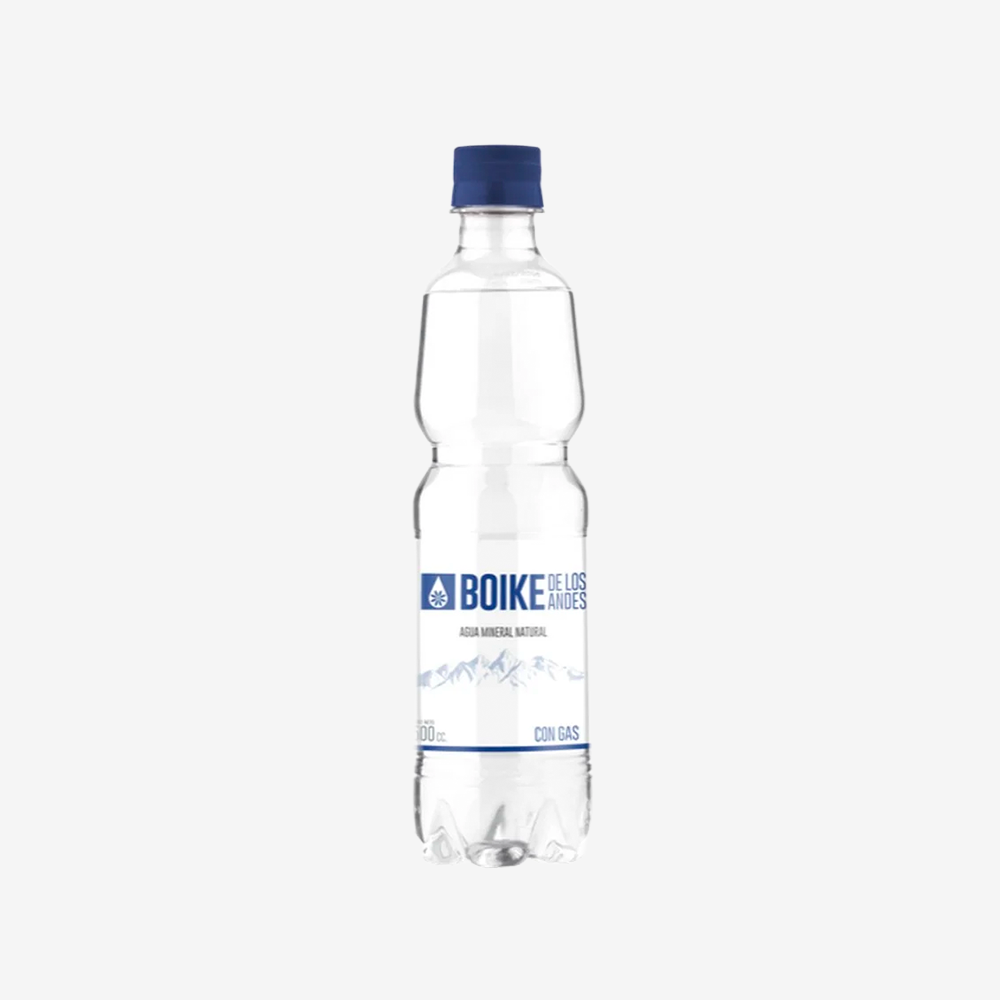 Agua Mineral con Gas 500 cc Boike