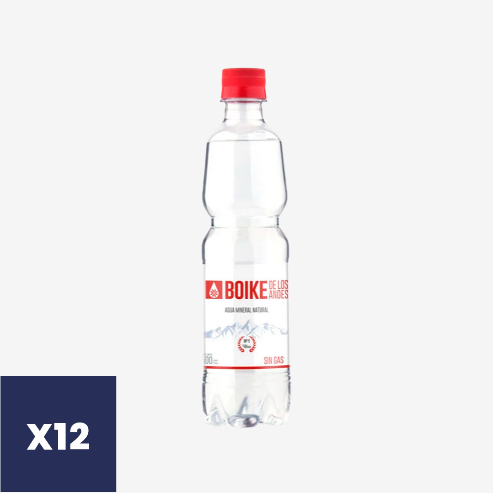 Agua Mineral sin Gas Boike 12 x 500 ml
