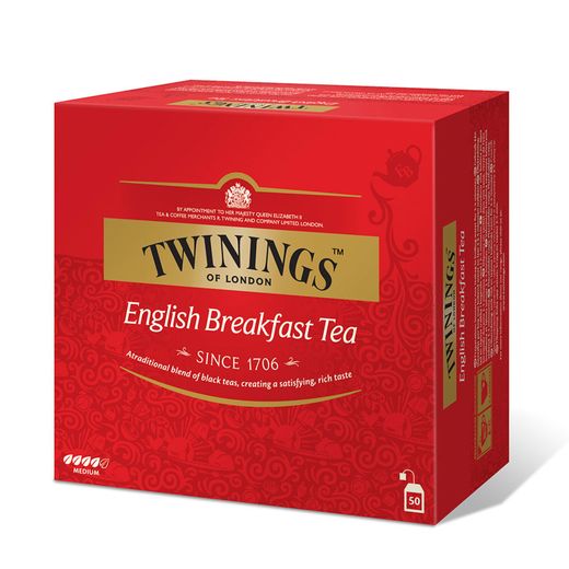 Té Negro English Breakfast Twinings 50 un