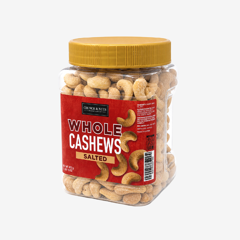 Castañas de Cajú con Sal Crunch & Nuts 450 g