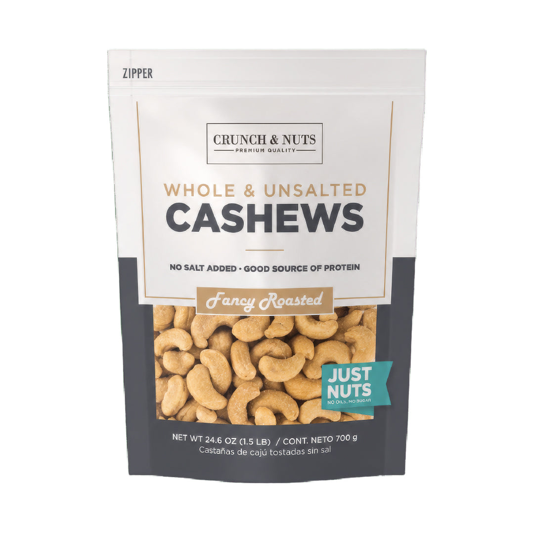 Castañas de Cajú Sin Sal Crunch & Nuts 700 g