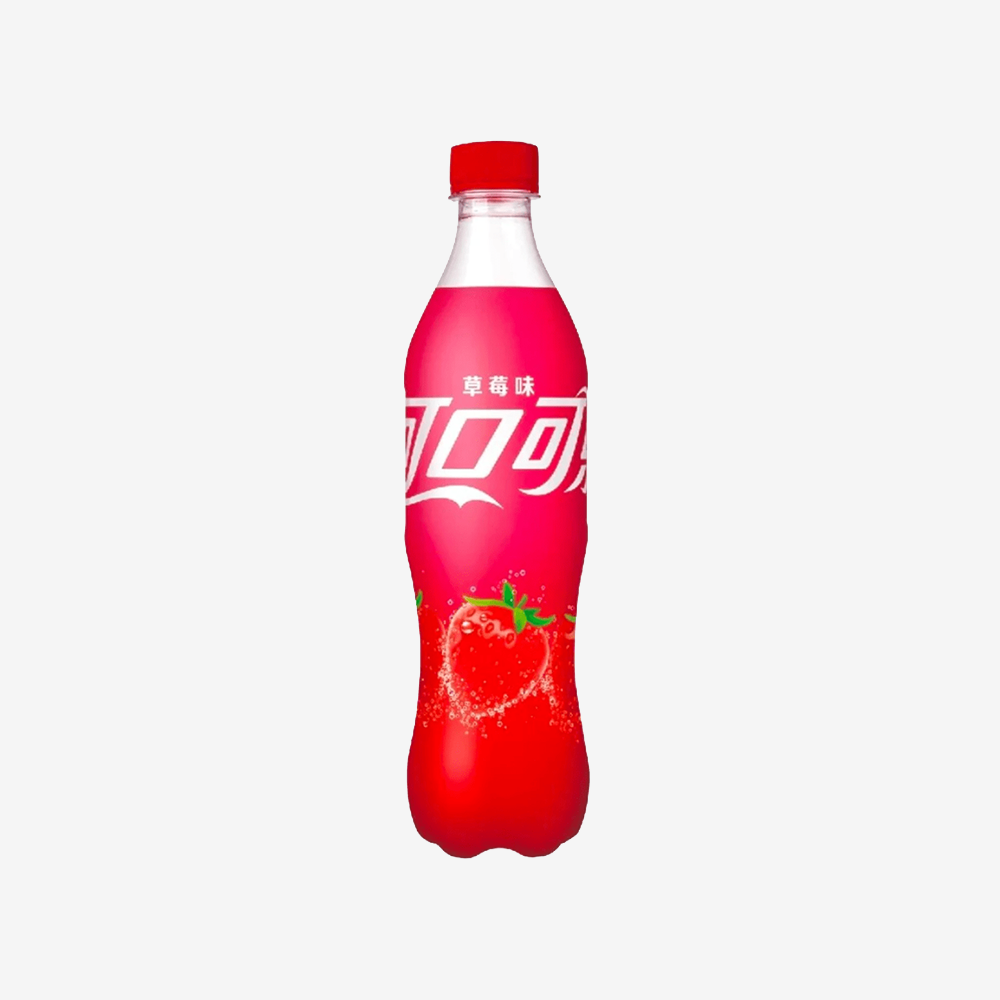 Bebida Frutilla Botella Coca-Cola 500 ml